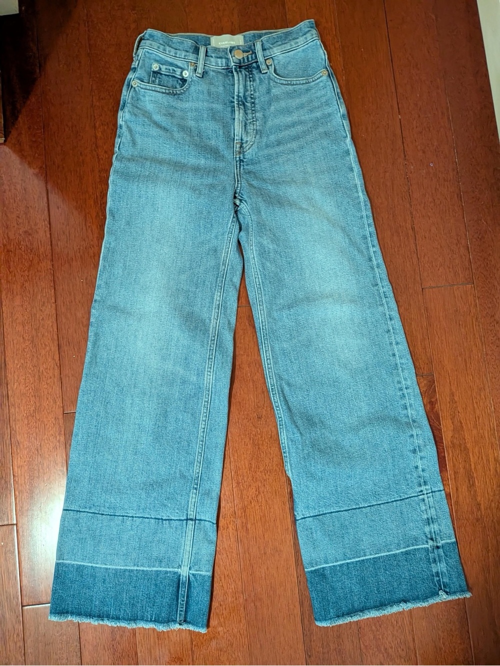 Everlane The Way-High Sailor Jean High Rise Wide Leg Size 24